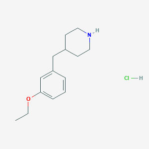 4-(3-Ethoxy-benzyl)-piperidine Hydrochloride图片