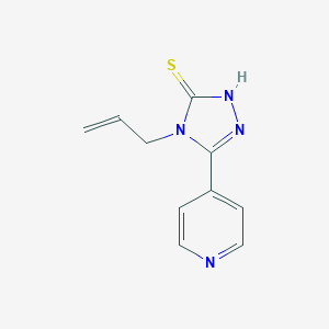 4-(prop-2-en-1-yl)-5-(pyridin-4-yl)-4H-1,2,4-triazole-3-thiol图片