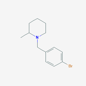 1-(4-Bromobenzyl)-2-methylpiperidine图片