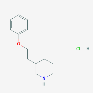 3-(2-Phenoxyethyl)piperidine Hydrochloride图片