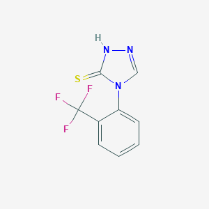 4-[2-(Trifluoromethyl)phenyl]-4H-1,2,4-triazole-3-thiol图片