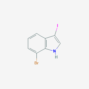 7-Bromo-3-iodo-1H-indole图片