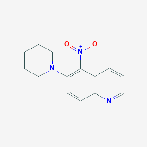 5-Nitro-6-(piperidin-1-yl)quinoline 98%ͼƬ
