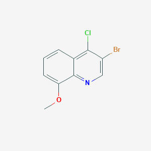 3-Bromo-4-chloro-8-methoxyquinoline图片