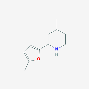 4-methyl-2-(5-methylfuran-2-yl)piperidine图片