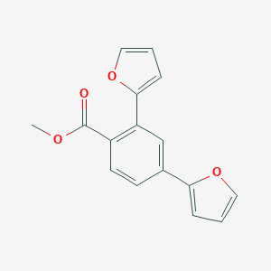Methyl 2,4-bis(furan-2-yl)benzoate图片