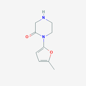 1-(5-methylfuran-2-yl)piperazin-2-one图片