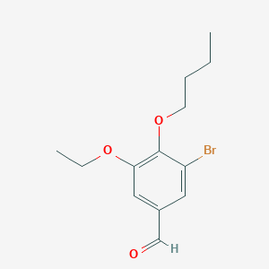 3-bromo-4-butoxy-5-ethoxybenzaldehyde图片