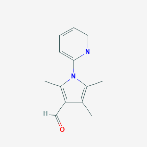 2,4,5-trimethyl-1-(pyridin-2-yl)-1H-pyrrole-3-carbaldehyde图片