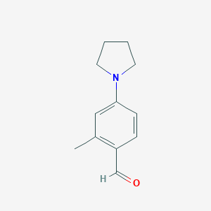 2-Methyl-4-pyrrolidin-1-ylbenzaldehyde图片