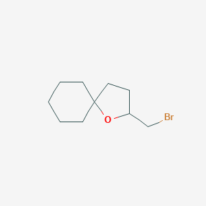 2-(Bromomethyl)-1-oxaspiro[4,5]decane图片