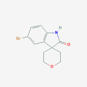 5-Bromo-1,2-dihydrospiro[indole-3,4'-oxane]-2-one图片