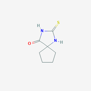 2-sulfanylidene-1,3-diazaspiro[4,4]nonan-4-one图片