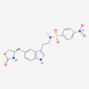 N-(4-Nitrobenzenesulfonyl)N-Desmethyl Zolmitriptan图片