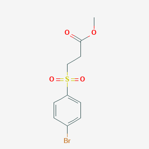 methyl 3-(4-bromobenzenesulfonyl)propanoate图片