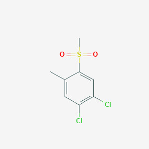 1,2-Dichloro-4-methyl-5-(methylsulfonyl)benzene图片