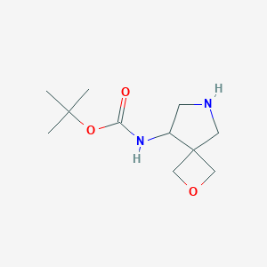 Tert-Butyl 2-Oxa-6-Azaspiro[3,4]Octan-8-Ylcarbamate图片