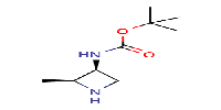 tert-butylN-[(2S,3S)-2-methylazetidin-3-yl]carbamate图片