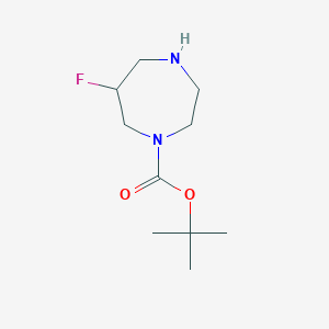 tert-Butyl 6-Fluoro-1,4-diazepane-1-carboxylate图片