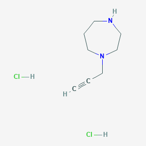 1-(prop-2-yn-1-yl)-1,4-diazepane dihydrochloride图片