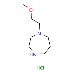 1-(2-methoxyethyl)-1,4-diazepanehydrochloride图片