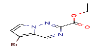 ethyl5-bromopyrrolo[2,1-f][1,2,4]triazine-2-carboxylate图片