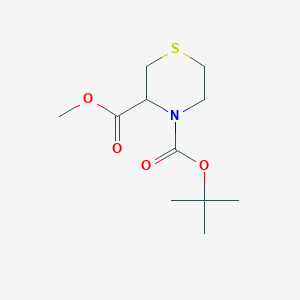 4-tert-Butyl 3-Methyl Thiomorpholine-3,4-dicarboxylateͼƬ