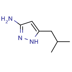 5-(2-methylpropyl)-1H-pyrazol-3-amine图片