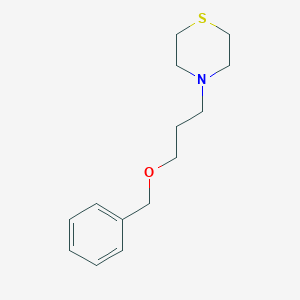 4-(3-Benzoxy)propyl thiomorpholine图片