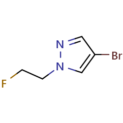 4-bromo-1-(2-fluoroethyl)-1H-pyrazole图片