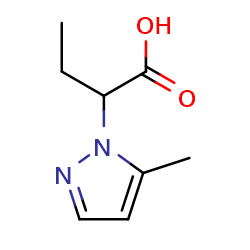 2-(5-methyl-1H-pyrazol-1-yl)butanoicacid图片