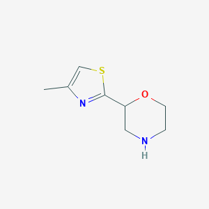 2-(4-methyl-1,3-thiazol-2-yl)morpholine图片