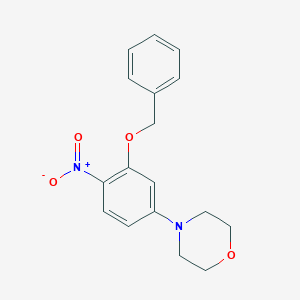 4-(3-(Benzyloxy)-4-nitrophenyl)morpholine图片