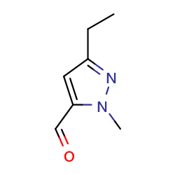 3-ethyl-1-methyl-1H-pyrazole-5-carbaldehyde图片
