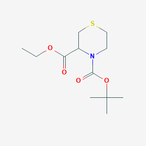 N-Boc-Thiomorpholine-3-Carboxylic Acid Ethyl Ester图片