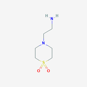 4-(2-Aminoethyl)thiomorpholine 1,1-dioxide图片