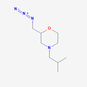 2-(azidomethyl)-4-(2-methylpropyl)morpholine图片