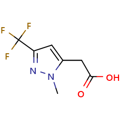 2-[1-methyl-3-(trifluoromethyl)-1H-pyrazol-5-yl]aceticacid图片