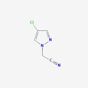 2-(4-chloro-1H-pyrazol-1-yl)acetonitrile图片