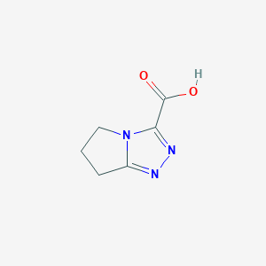 5H,6H,7H-pyrrolo[2,1-c][1,2,4]triazole-3-carboxylicacid图片