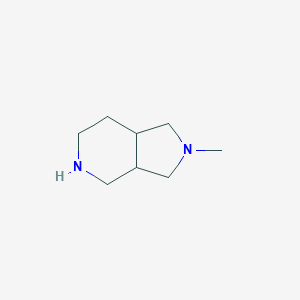 2-methyl-octahydro-1H-pyrrolo[3,4-c]pyridine图片