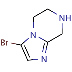 3-bromo-5H,6H,7H,8H-imidazo[1,2-a]pyrazine图片