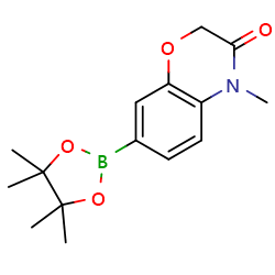 4-methyl-7-(tetramethyl-1,3,2-dioxaborolan-2-yl)-3,4-dihydro-2H-1,4-benzoxazin-3-one图片