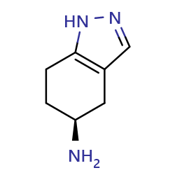 (5S)-4,5,6,7-tetrahydro-1H-indazol-5-amine图片