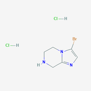 3-bromo-5H,6H,7H,8H-imidazo[1,2-a]pyrazinedihydrochloride图片
