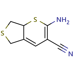 2-amino-5H,7H,7aH-thieno[3,4-b]thiopyran-3-carbonitrile图片