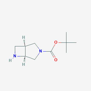 tert-butyl(1S,5S)-3,6-diazabicyclo[3,2,0]heptane-3-carboxylate图片
