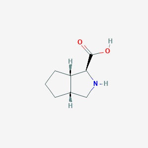 (1S,3aR,6aS)-octahydrocyclopenta[c]pyrrole-1-carboxylicacid图片