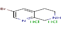 3-bromo-5,6,7,8-tetrahydro-1,7-naphthyridinedihydrochloride图片