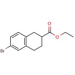 ethyl6-bromo-1,2,3,4-tetrahydronaphthalene-2-carboxylate图片